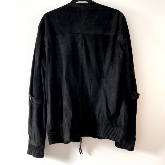 Alexandre Plokhov Suede Leather Bomber Jacket 50​​​​​ - Picture 6 of 13
